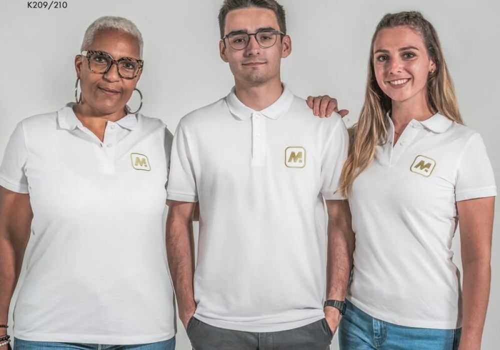 Polos Kariban personnalisés broderie